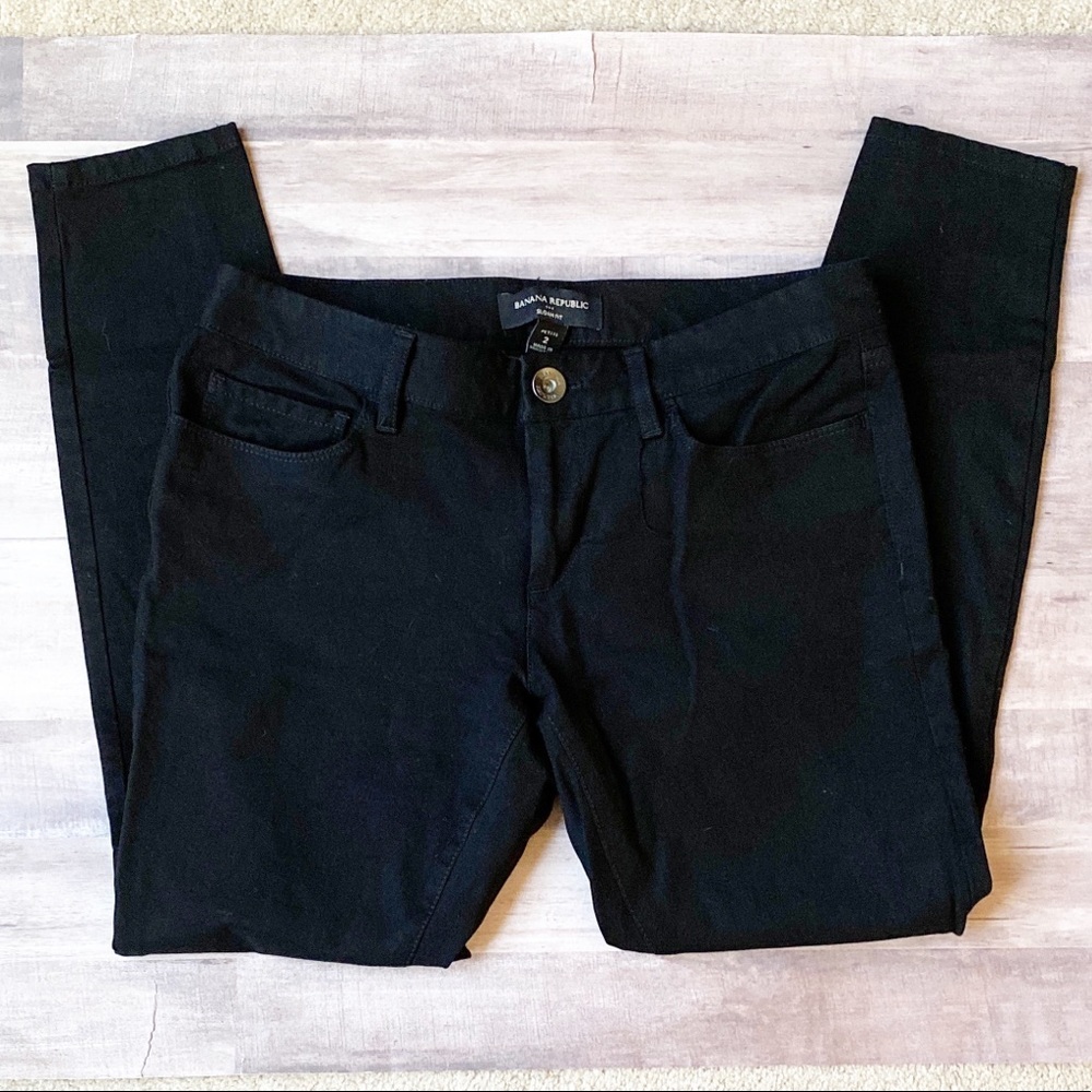 Banana Republic Sloan Fit Black Pants